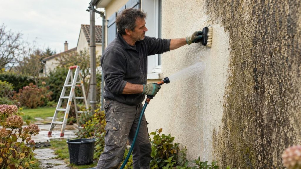 Maison : comment nettoyer soi-même une façade sale, avec les astuces de pro Maison : comment nettoyer soi-même une façade sale, avec les astuces de pro